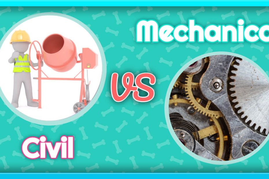 civil engineering vs mechanical engineering