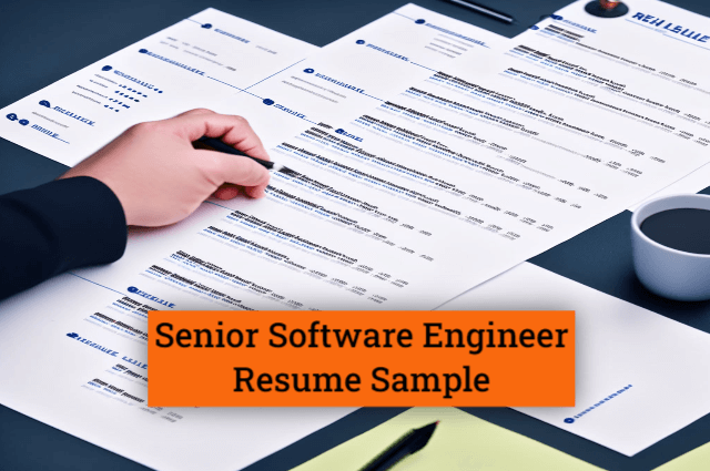 senior software engineer resume sample